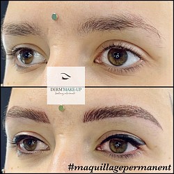 Maquillage permanent sourcils+ eye-liner